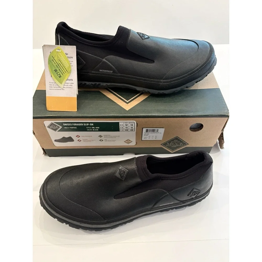 The Original Muck Boot Company Unisex Forager Waterproof Rubber Shoes M12/W13